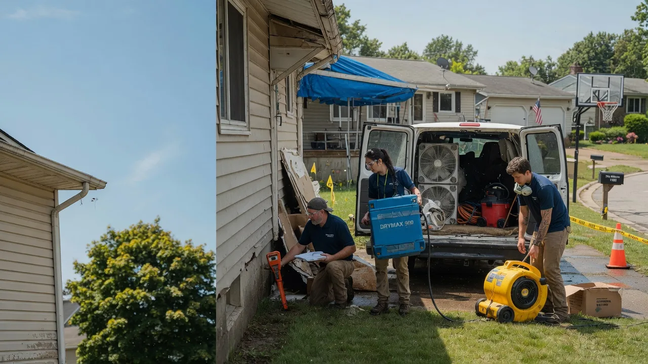 Ceiling Leak Cleanup in Spencer, VA near me